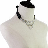 Metall-Herz-Halsband